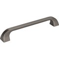 Jeffrey Alexander 160 mm Center-to-Center Brushed Pewter Square Marlo Cabinet Pull 972-160BNBDL